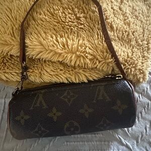 Louis Vuitton Brown Monogram mini papillon